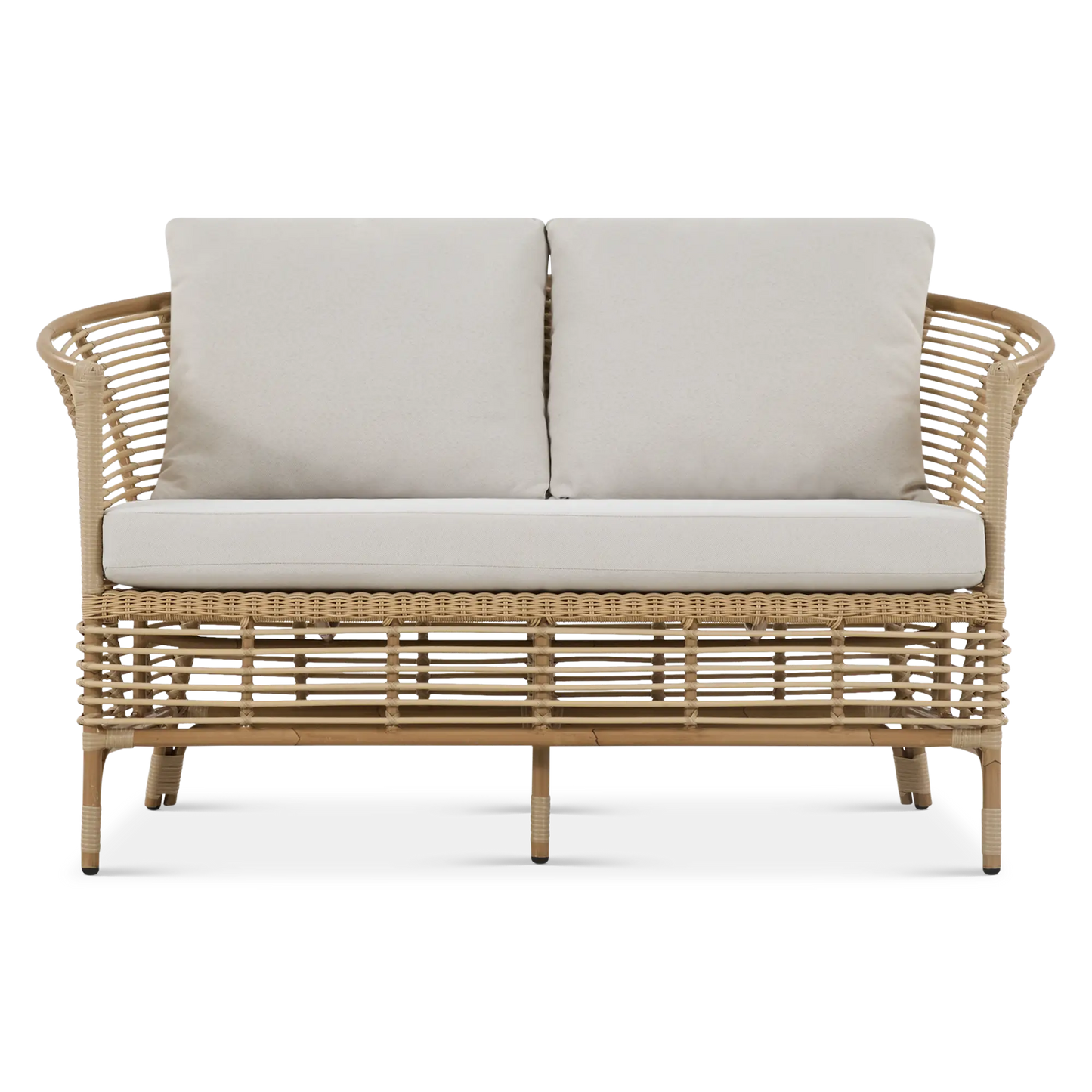 Sun - Outdoor Wicker 2-Seater Sofa
