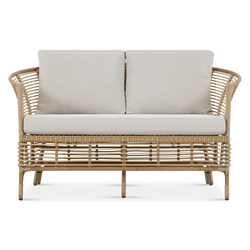 Sun - Outdoor Wicker 2-Seater Sofa