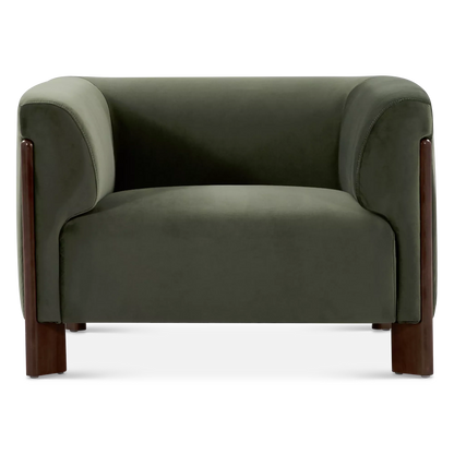 Crosby - Fauteuil en velours
