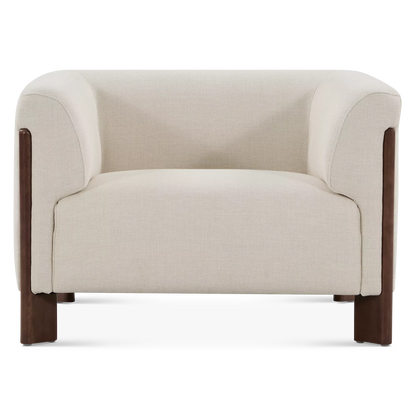 Crosby - Fauteuil en velours
