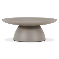 Dome - Table basse extérieure en aluminium