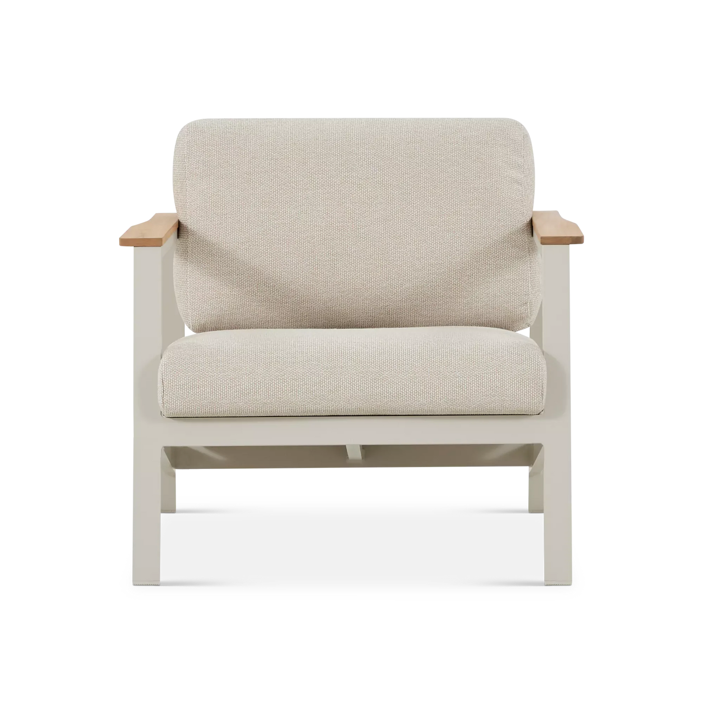 Geo - Fauteuil extérieur en aluminium