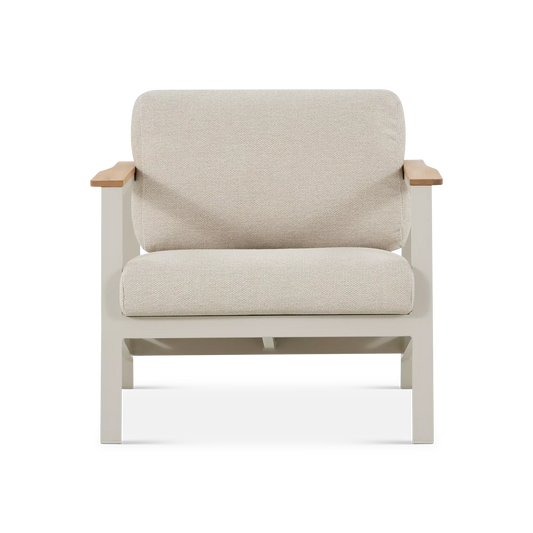 Geo - Fauteuil extérieur en aluminium