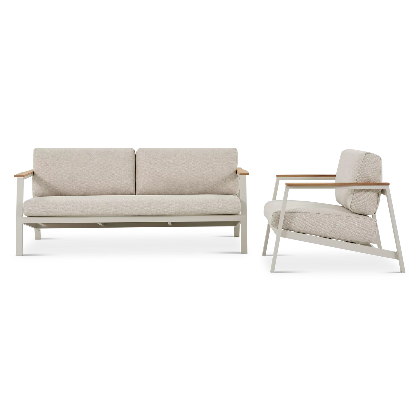 Geo - Outdoor Aluminium Sofa Set