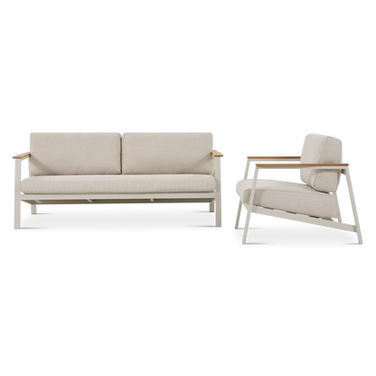 Geo - Outdoor Aluminium Sofa Set