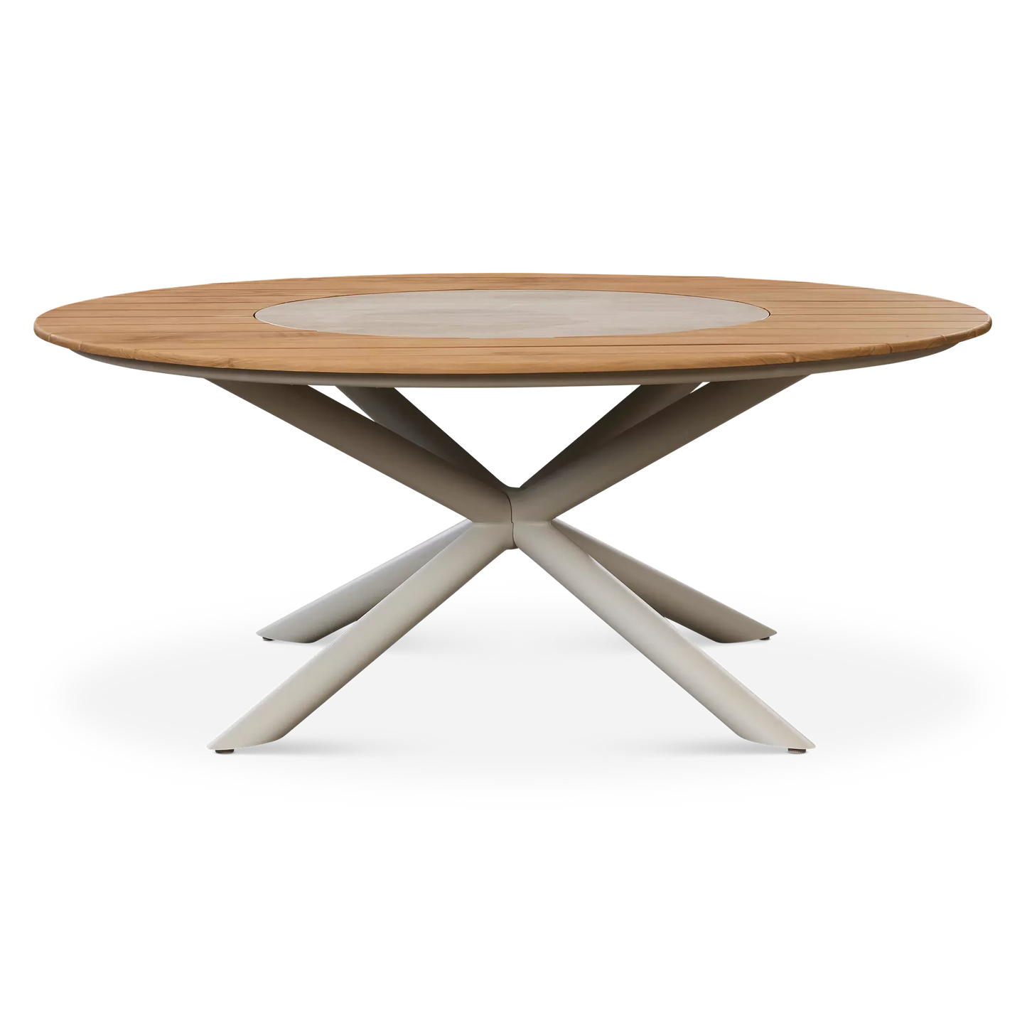 Turntable - Outdoor Teak Dining Table