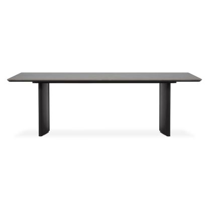 Nirvana - Table de salle à manger extérieure rectangulaire en céramique