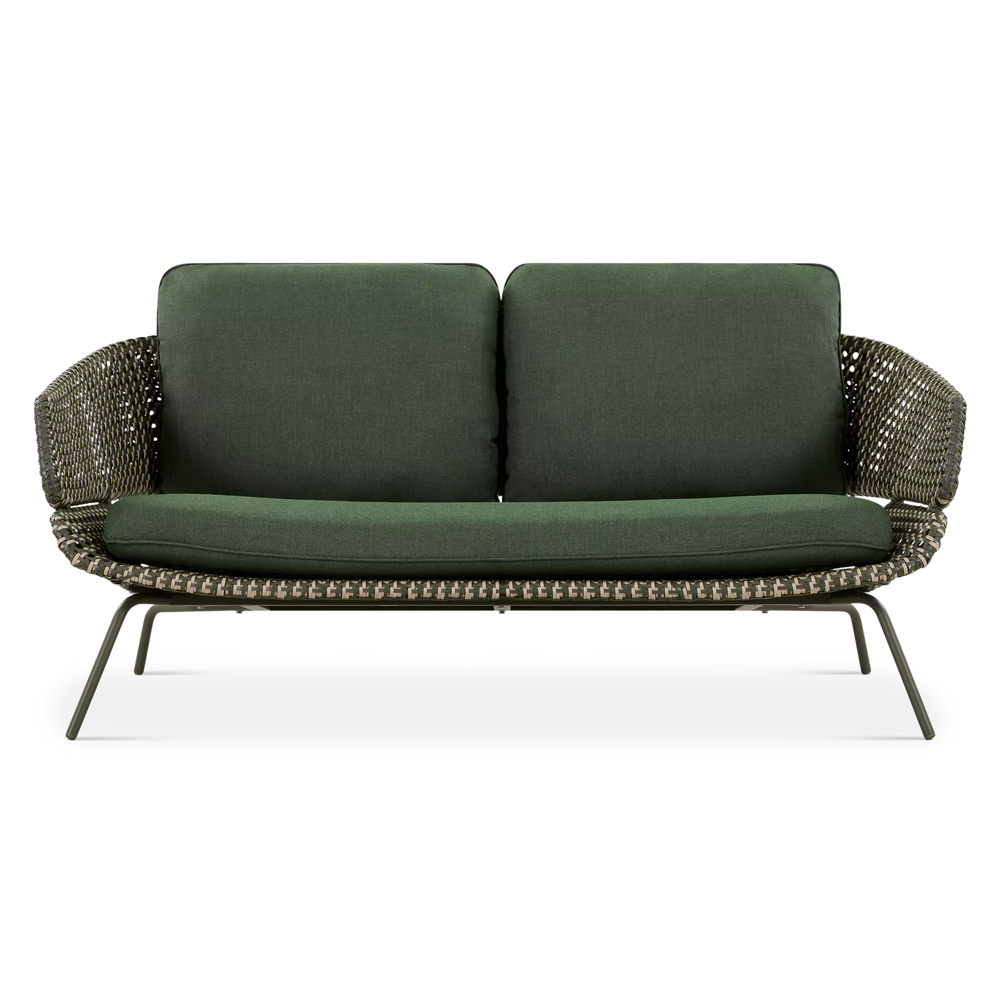 Phil - Outdoor Wicker 2-Seater Sofa