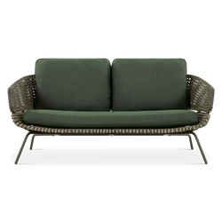 Phil - Outdoor Wicker 2-Seater Sofa