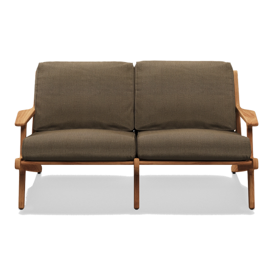 Bay - Outdoor Teak 2-Seater Sofa by Gloster