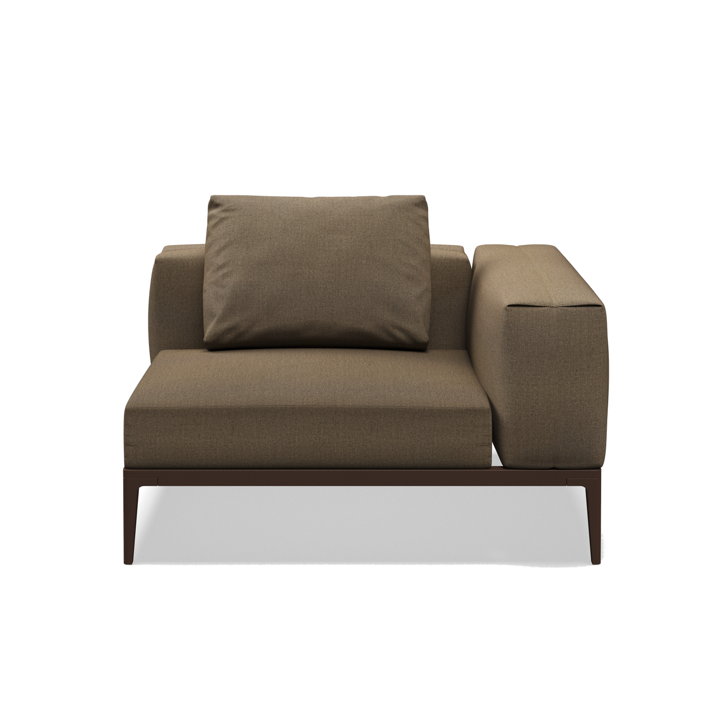 Grid - Outdoor Fabric Modular Corner Chair by Gloster