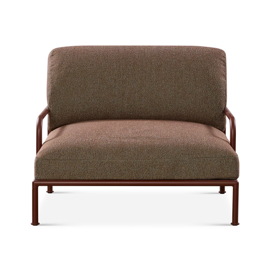 Roe - Fauteuil extérieur en aluminium par Fast