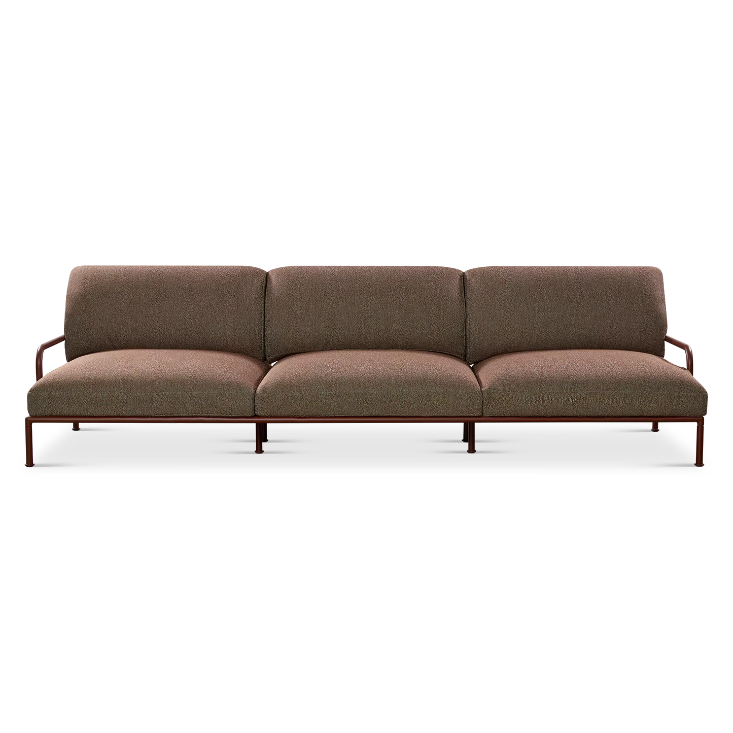 Roe - Outdoor Aluminium 3-Seater Sofa by Fast
