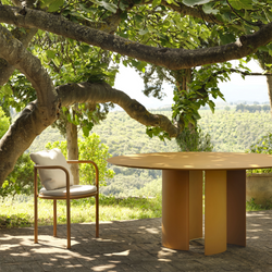 Naca - Outdoor Aluminium Dining Table by Fast