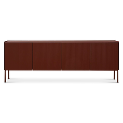 Samba — Low Outdoor Aluminum Sideboard by Fast