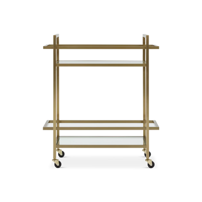 Erena - Stainless Steel Bar Cart