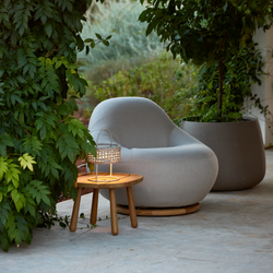 Gem - Outdoor Acrylic Swivel Lounge Chair by Cane-line
