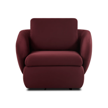 Duval - Fauteuil en tissu par Trica