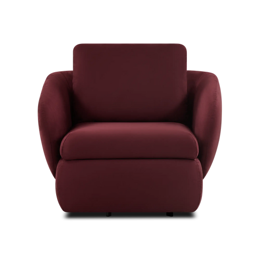 Duval - Fauteuil en tissu par Trica