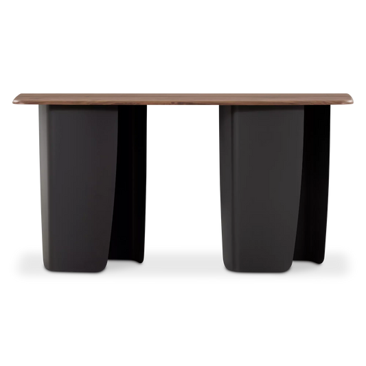 Oslo - Table console en noyer par Trica