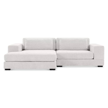 Meadow - Canapé sectionnel en tissu réversible avec rangement