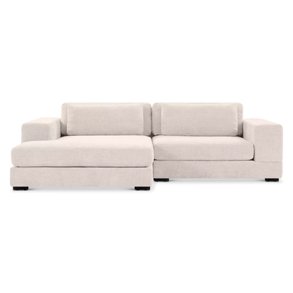 Meadow - Canapé sectionnel en tissu réversible avec rangement