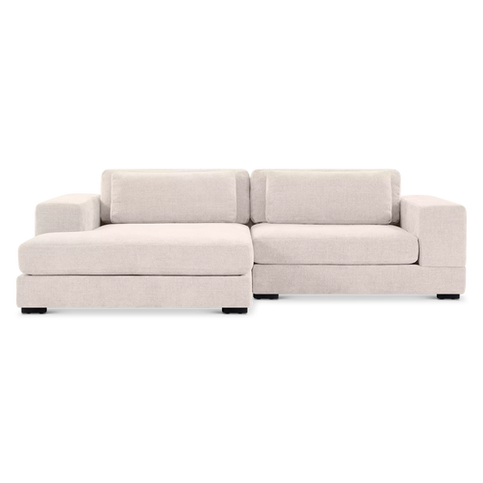 Meadow - Reversible Fabric Sectional Sofa with storage