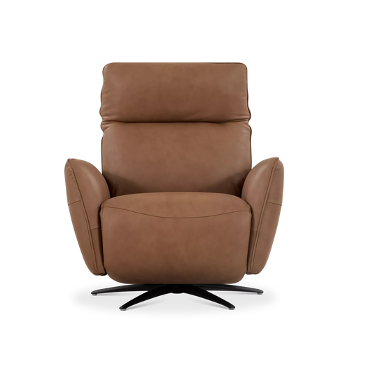 Austin - Fauteuil en cuir inclinable