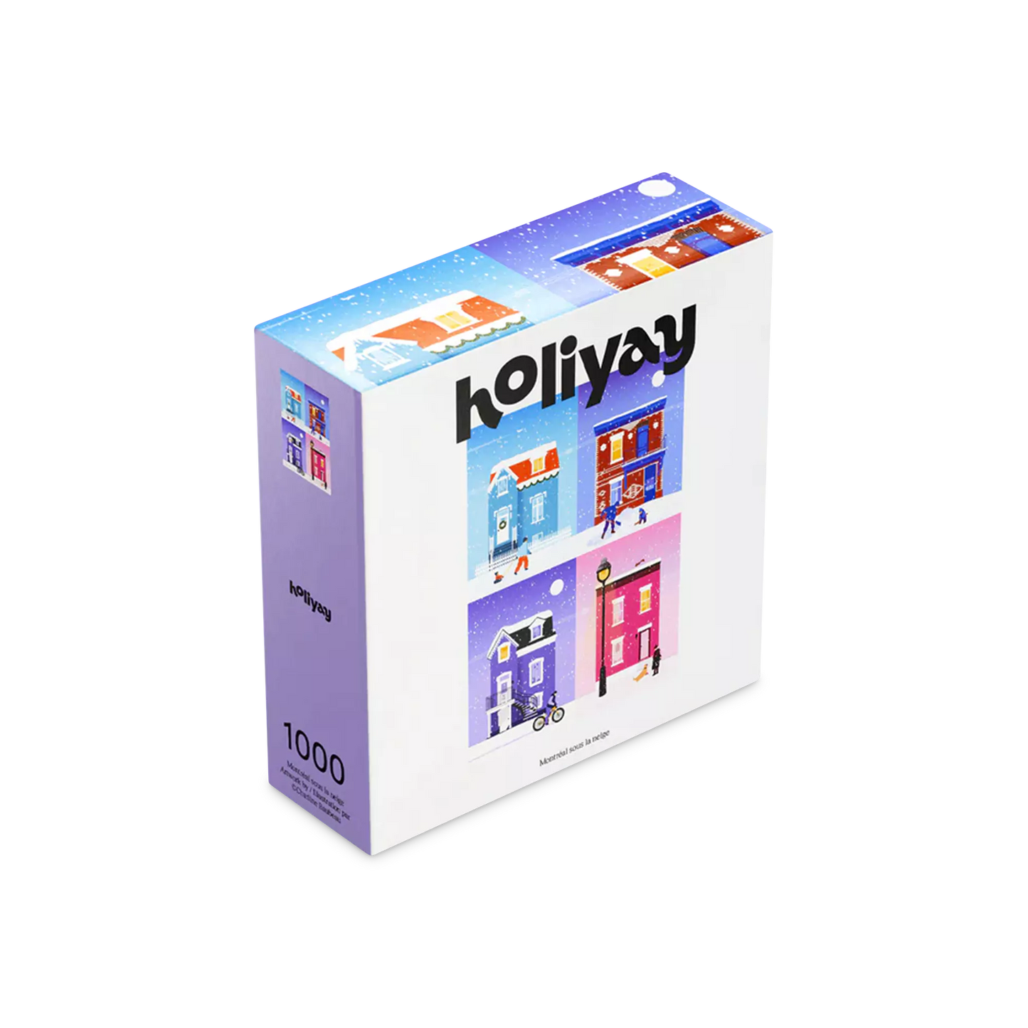 Snowy in Montreal - casse-tête 1000 morceaux