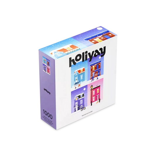 Snowy in Montreal - casse-tête 1000 morceaux