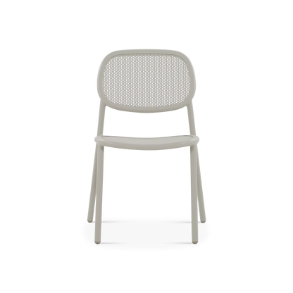 Dots - Outdoor Chair Without Arms in Aluminium