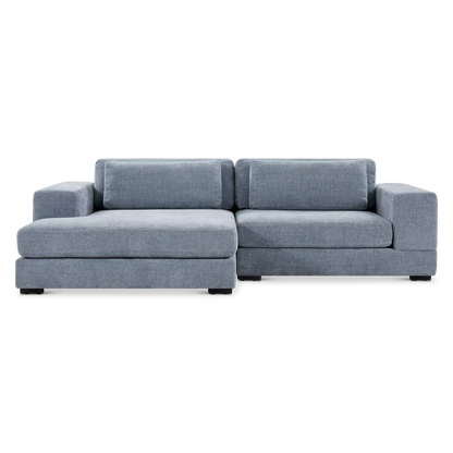 Meadow - Canapé sectionnel en tissu réversible avec rangement