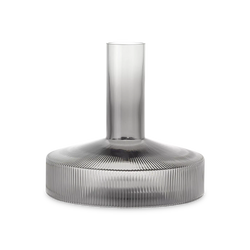 Pessac - carafe à vin en verre fumé soufflé