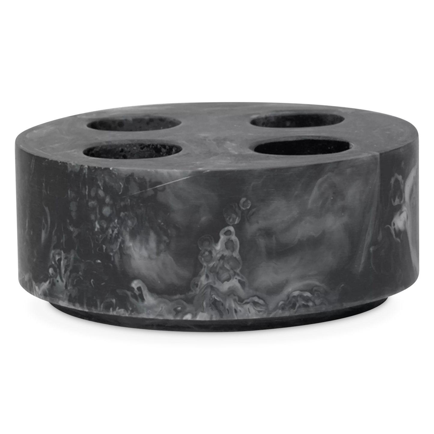 Mist - Marble-Effect Resin Multi Toothbrush Holder
