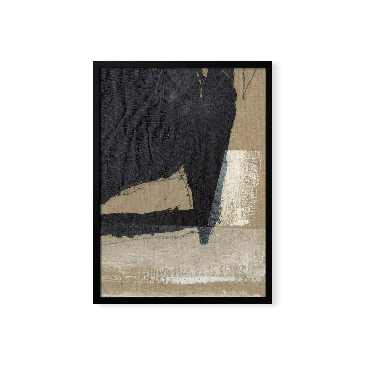 Texture - tableau abstrait avec du relief