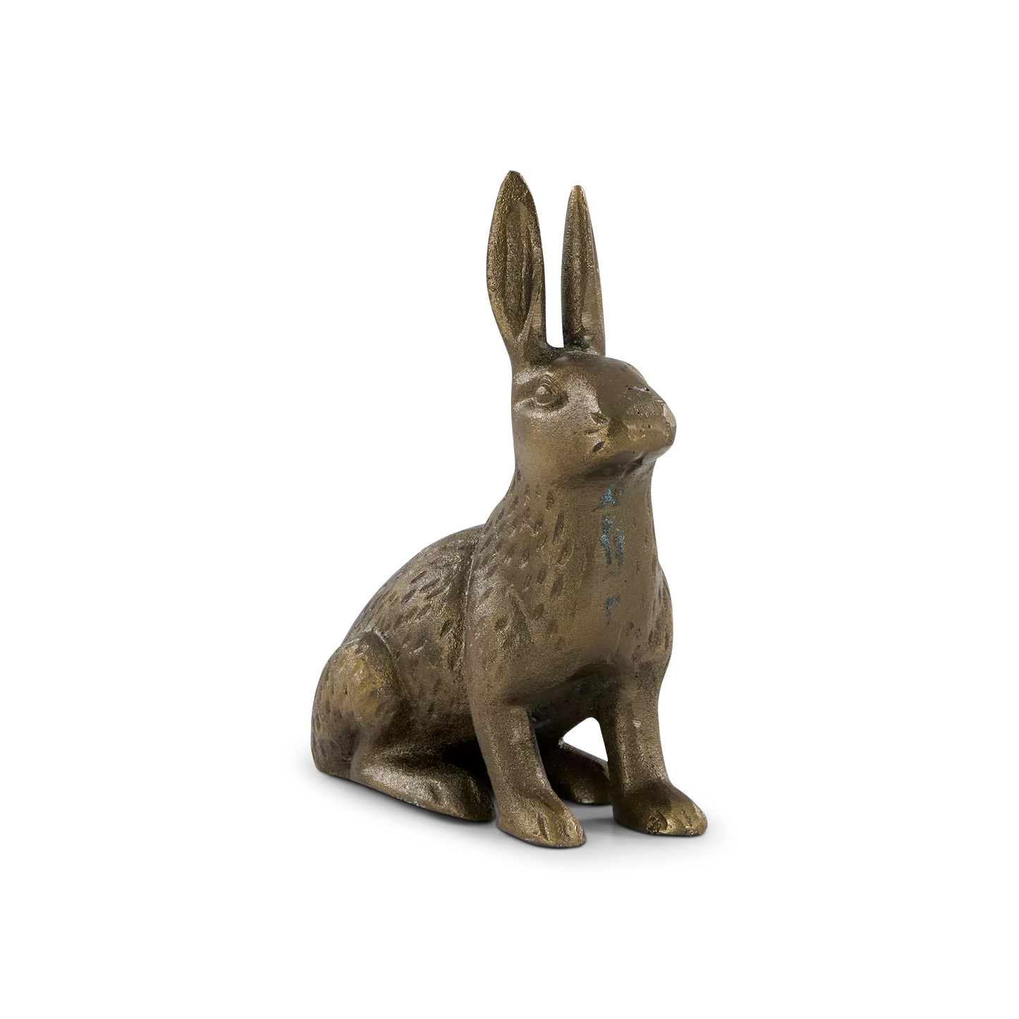 Lapin I - Sculpture en fonte