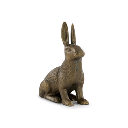 Lapin I - Sculpture en fonte