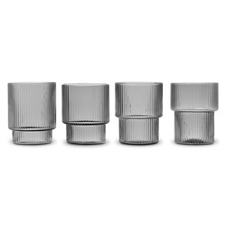 Ripple - Set of 4 glasses