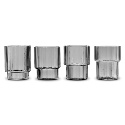 Ripple - Set of 4 glasses
