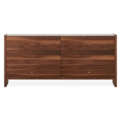Lyvia - Walnut Dresser by Mobican