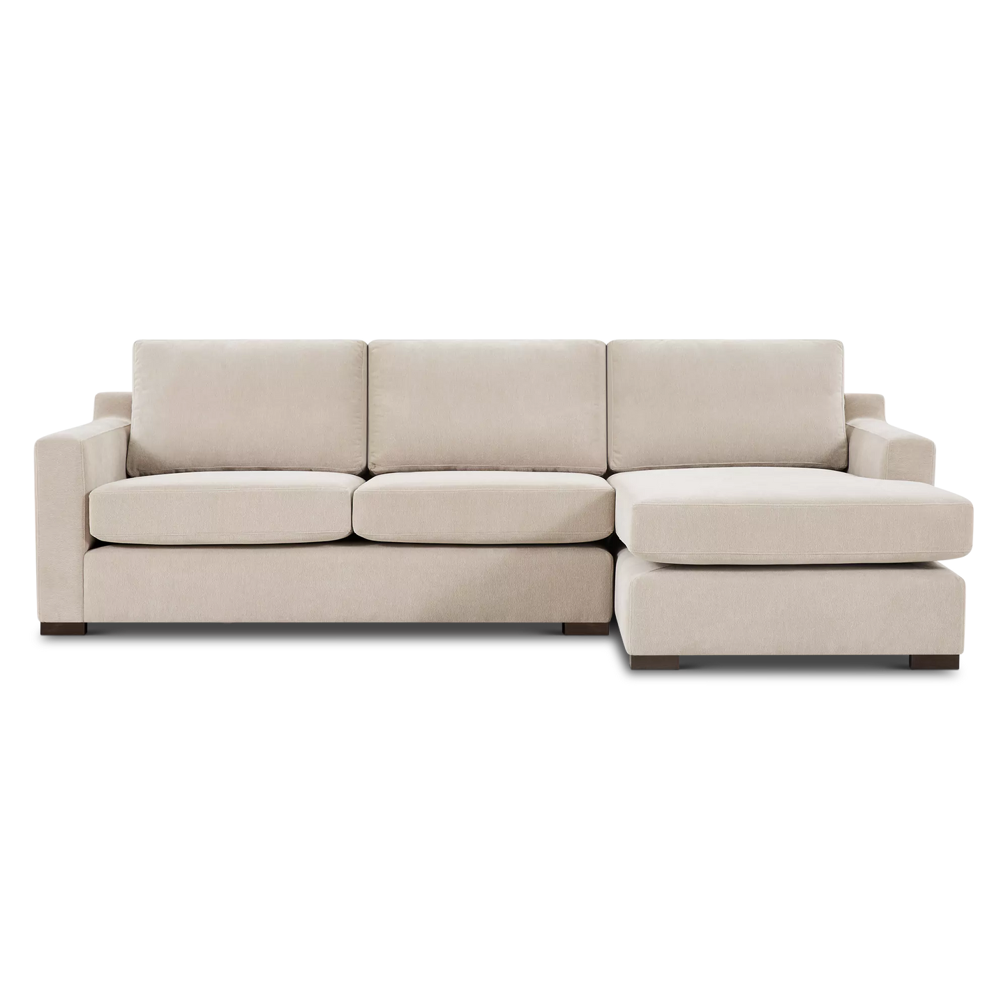 Dublin - Fabric-Upholstered Sectional Sofa by Romano