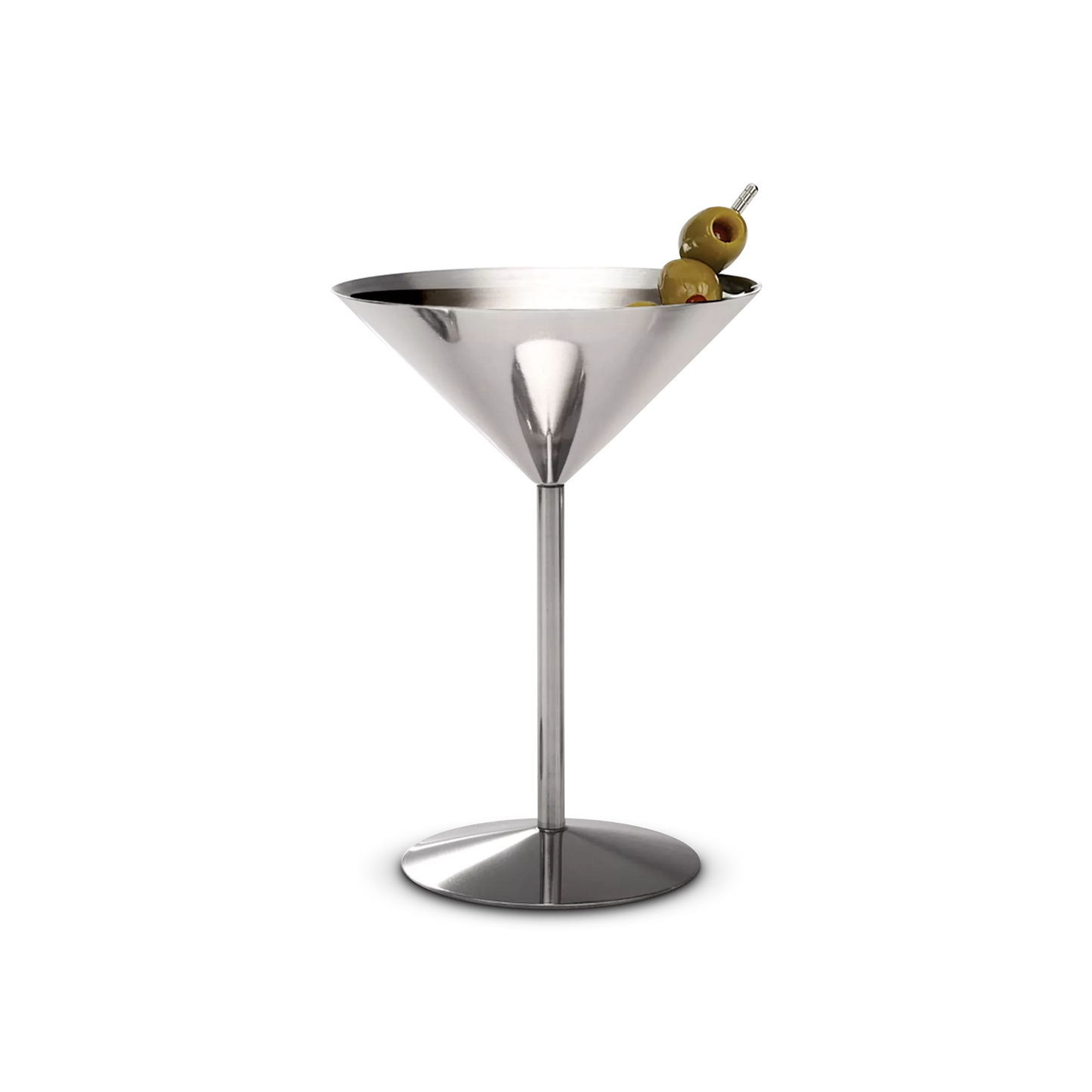 Martini - Verre en acier inoxydable
