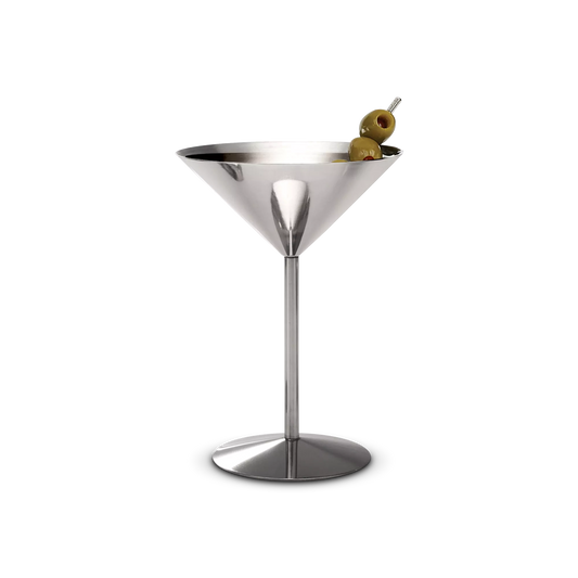 Martini - Verre en acier inoxydable