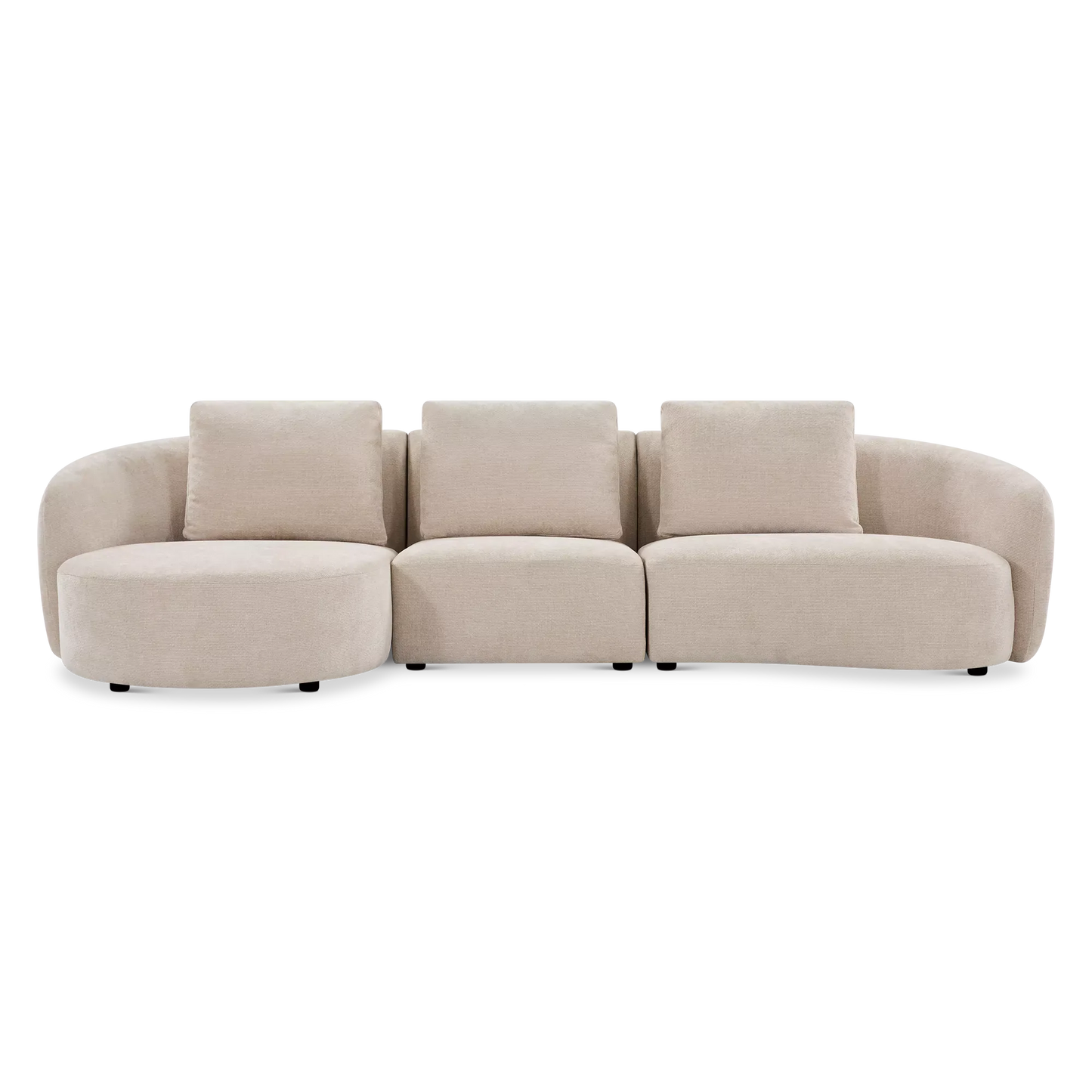 Cashew - fabric Modular Sectional Sofa