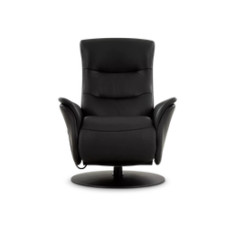 Oak Black Sky - Fauteuil en cuir par Hjort Knudsen