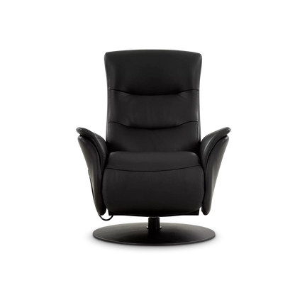 Oak Black Sky - Fauteuil en cuir par Hjort Knudsen