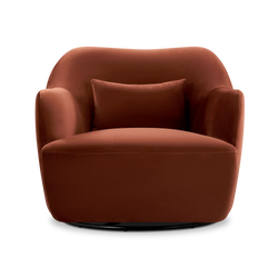Stream - Fabric Swivel Armchair