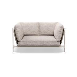 Grand Sail - Canapé 2 places extérieur en tissu par Gloster