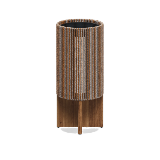 Compass - Lampe de table extérieure en corde par Gloster