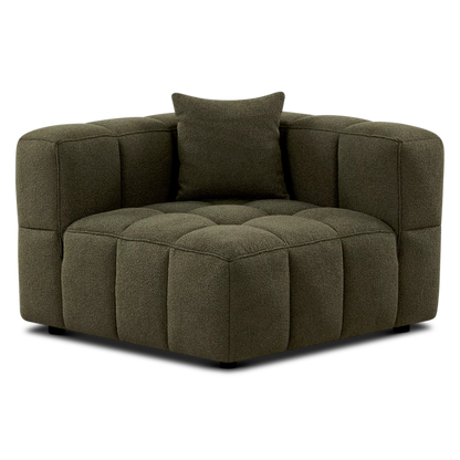 Cumulus - Fauteuil en coin modulable en tissu